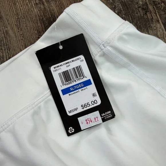 Under Armour Women's Size XL White Tennis Athletic Motion Skort - Picture 5 of 9
